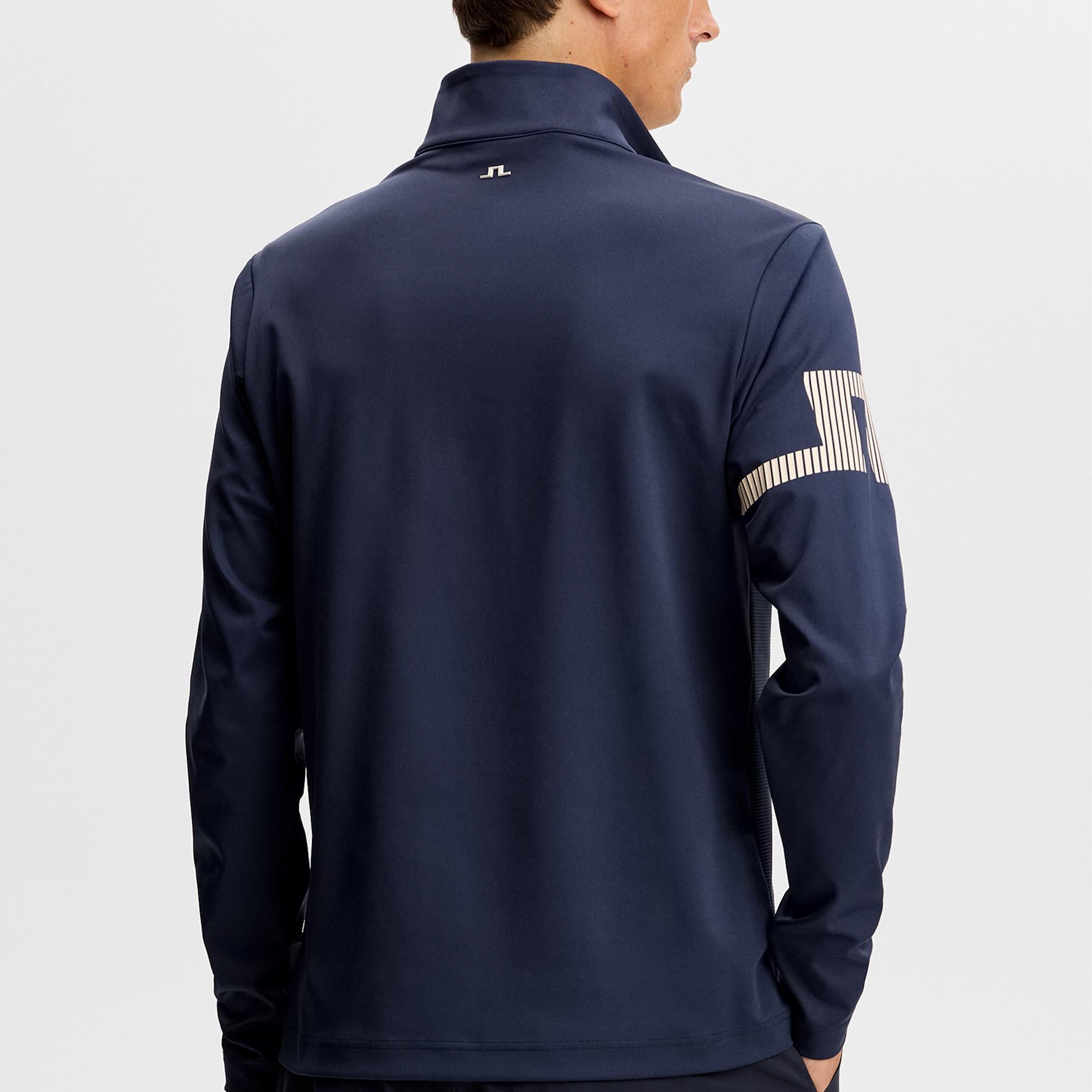 J Lindeberg Heath Strike Mens Golf Mid Layer Navy
